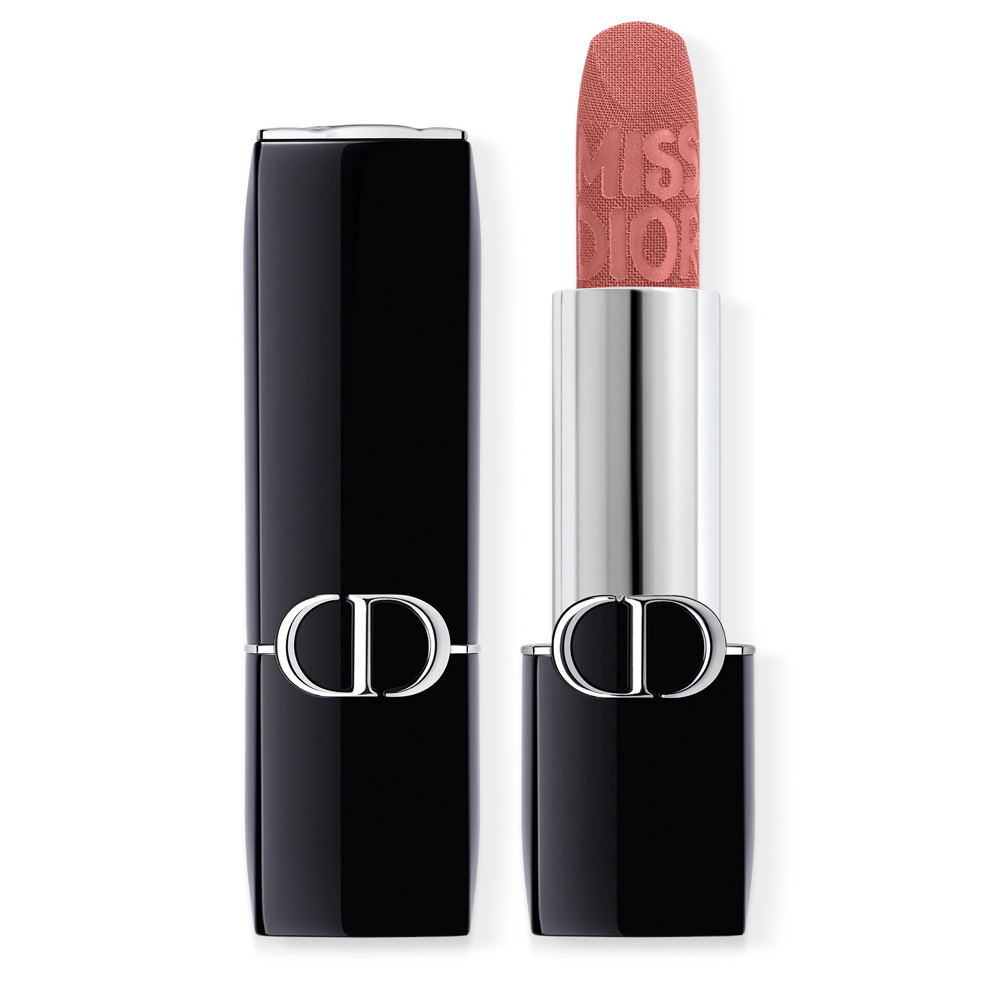 DIOR Rouge Dior Lipstick #100 Nude Look Velvet Finish ~ Miss Dior