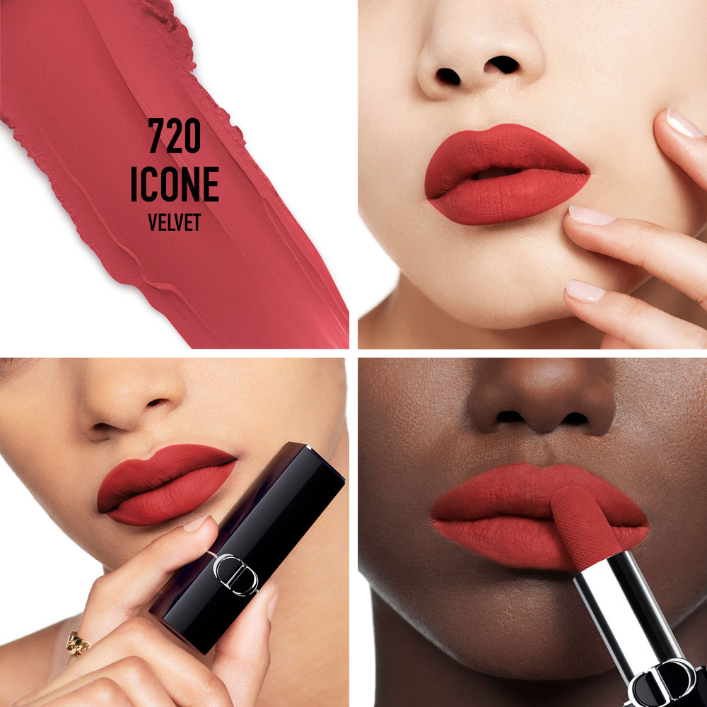 ルージュ ディオール #720 ICONE ×5 VELVET 新品 DIOR Rouge Dior Lipstick #720 Icone Velvet Finish ~ Miss Dior Fall