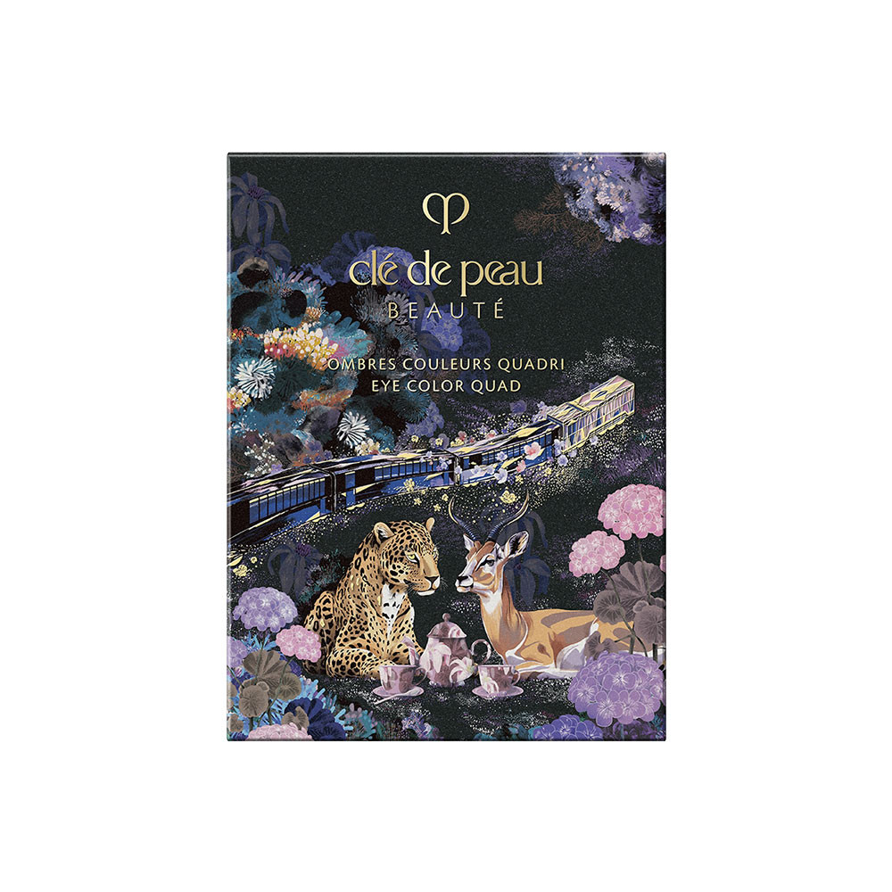 Cle de Peau Eye Color Quad ~ 504 Pastel Tea Safari ~ 2025 Holiday