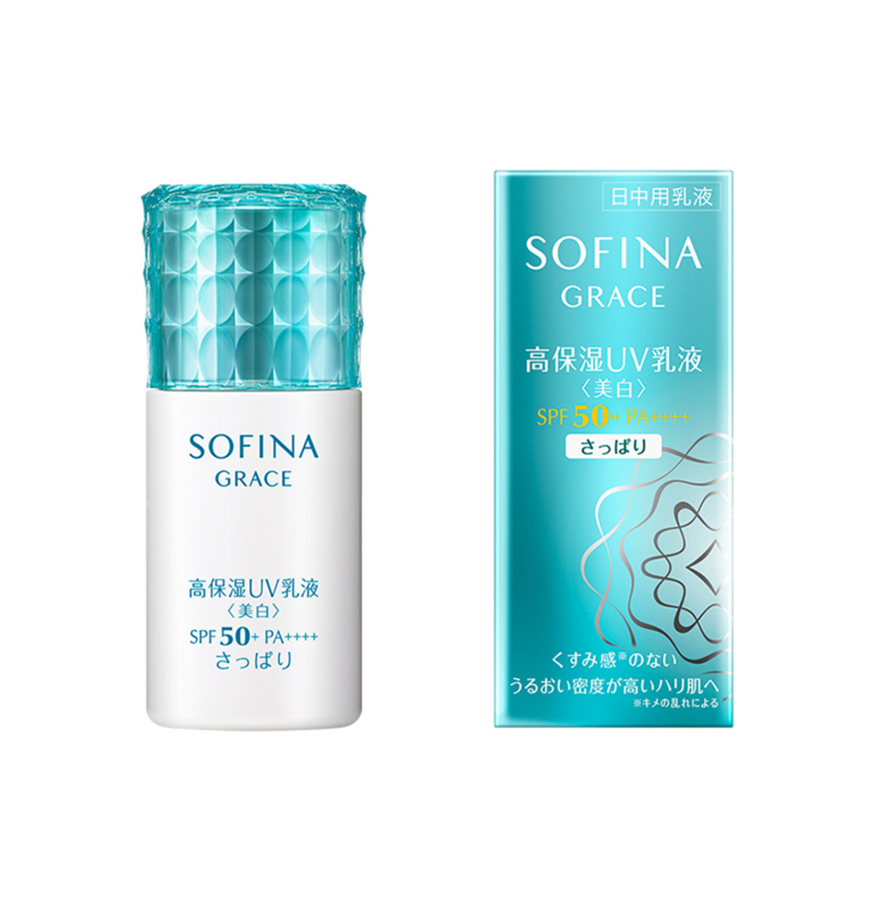 SOFINA Grace UV Emulsion SPF 50+ PA++++ 30ml ~ Fresh Type