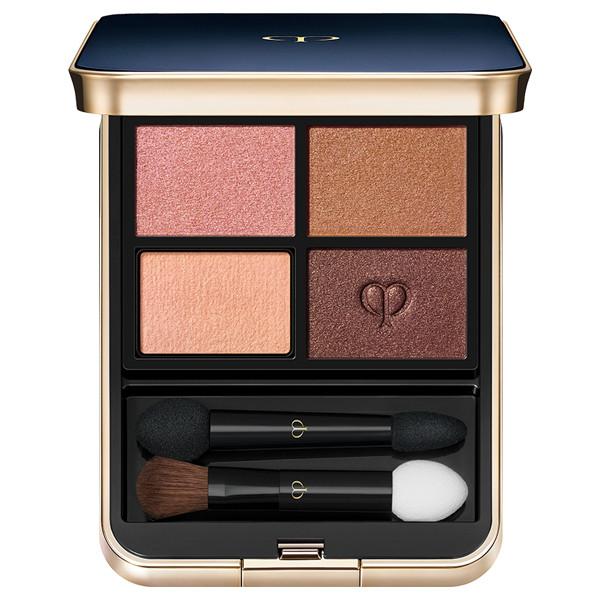 Cle de Peau Eye Color Quad ~ 7 Warm Rich Brown - www