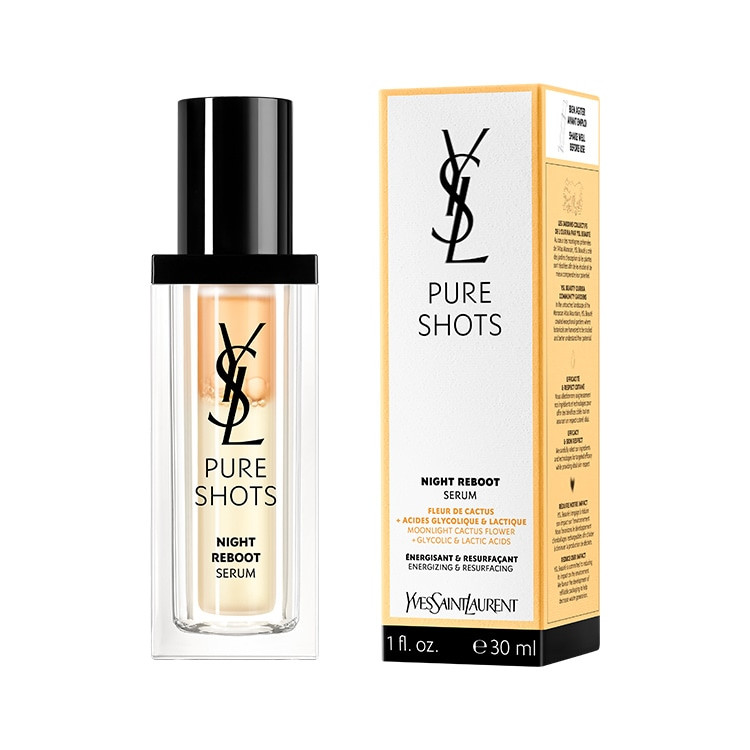 YSL PURE SHOTS 化粧下地 30ml YSL Pure Shots Night Reboot Serum 30ml - www.BonBonCosmetics.com