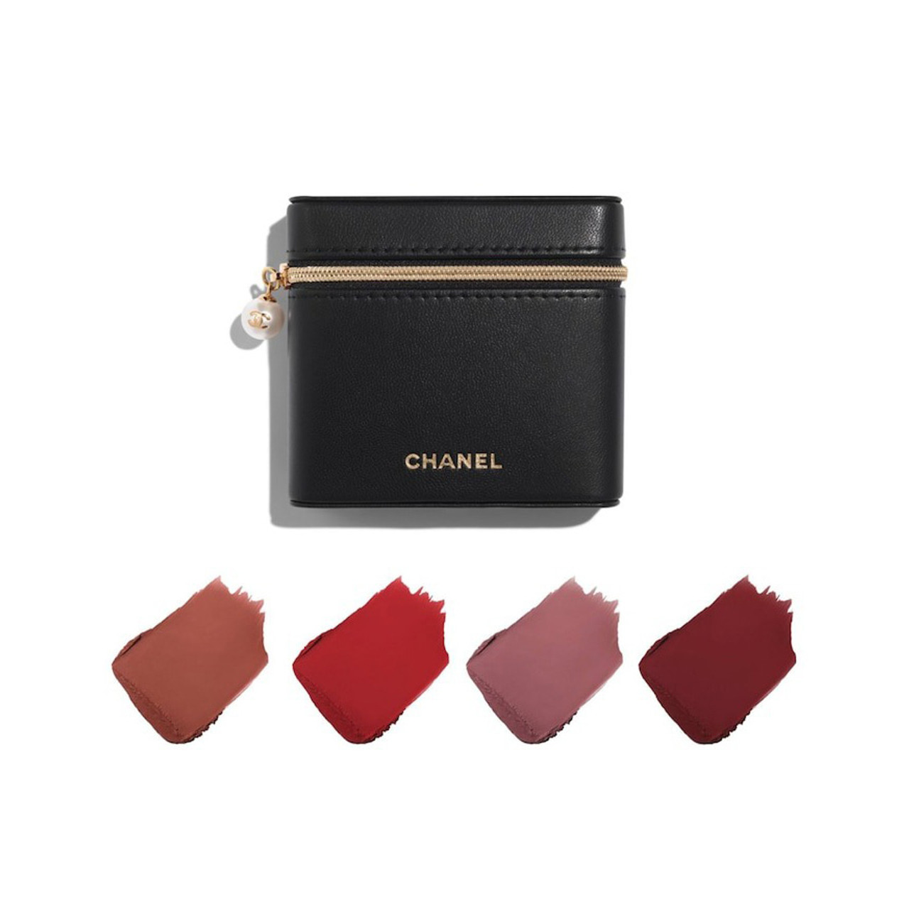 CHANEL ROUGE ALLURE VELVET セット ROUGE ALLURE VELVET LES PERLES Luminous matte lip colour set