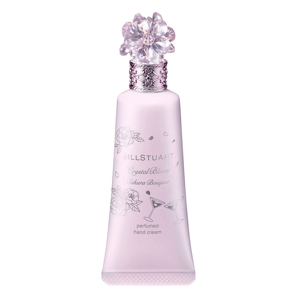 JILL STUART Crystal Bloom Sakura Bouquet Perfumed Hand Cream 40g