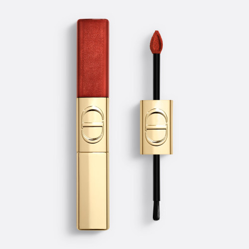 DIOR Rouge Dior Sequin Liquid Duo ~ 747 Flame ~ 2025 Holiday Spectacular Makeup Collection Limited Edition