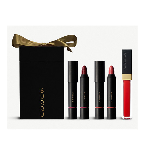 SUQQU Matte x Gloss Lip Kit ~ Red ~ 2018 Holiday Limited Edition