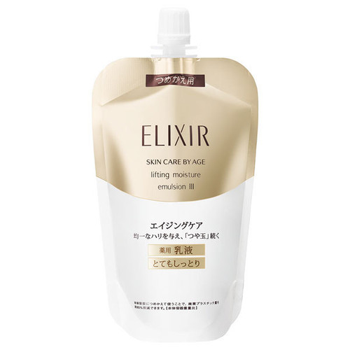 Clearance! SHISEIDO Elixir Superieur Lifting Moisture Emulsion T III 110ml (Refill) ~ Enriched Moist Type Clearance! SHISEIDO Elixir Superieur Lifting Moisture Emulsion T III 110ml (Refill) ~ Enriched Moist Type