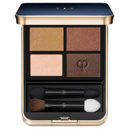 Cle de Peau Eye Color Quad ~ 5 Warm Brown - www.BonBonCosmetics.com