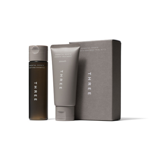 THE SHAMPOO & THE TREATMENT 3個ずつ計6個セット THREE Essential Scents Shampoo and Treatment Trial Kit S - www