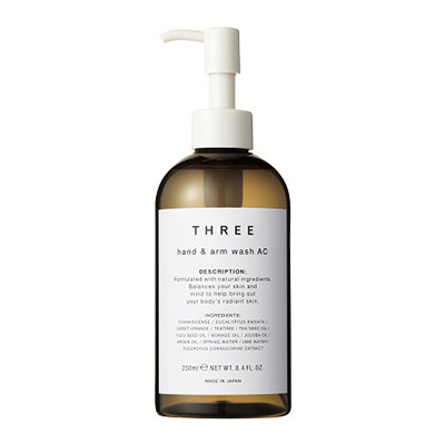 THREE ハンド＆アーム ウォッシュ AC 250ml THREE Hand & Arm Wash AC 250ml - www.BonBonCosmetics.com