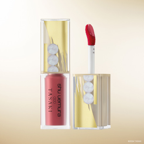 【未使用】shu uemura × TASAKI オリジナルバニティ 2024年クリスマスコフレ】「シュウ ウエムラ」と「タサキ」の