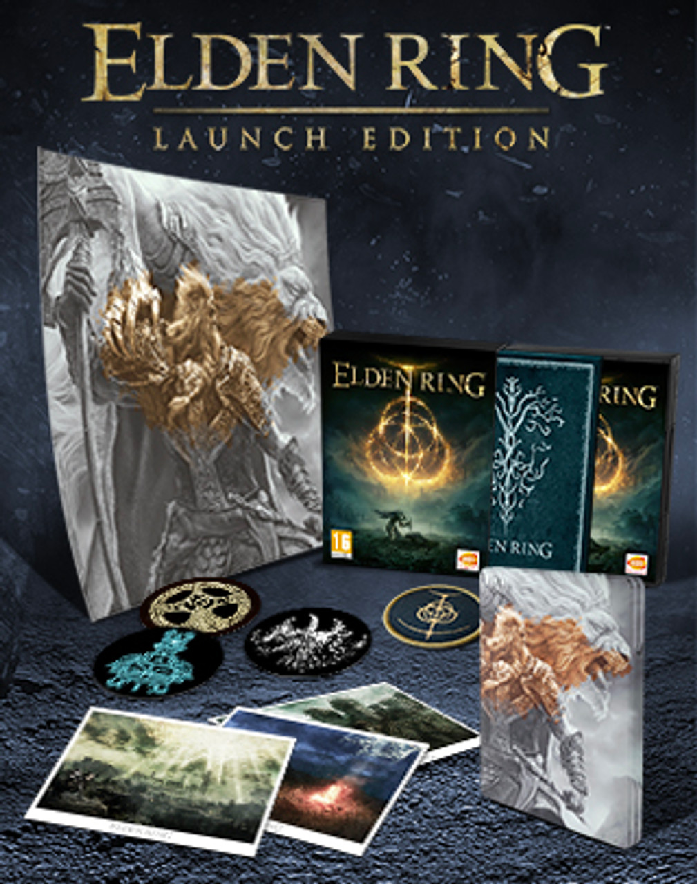 Elden Ring Launch Edition (PS4) : Video Games 