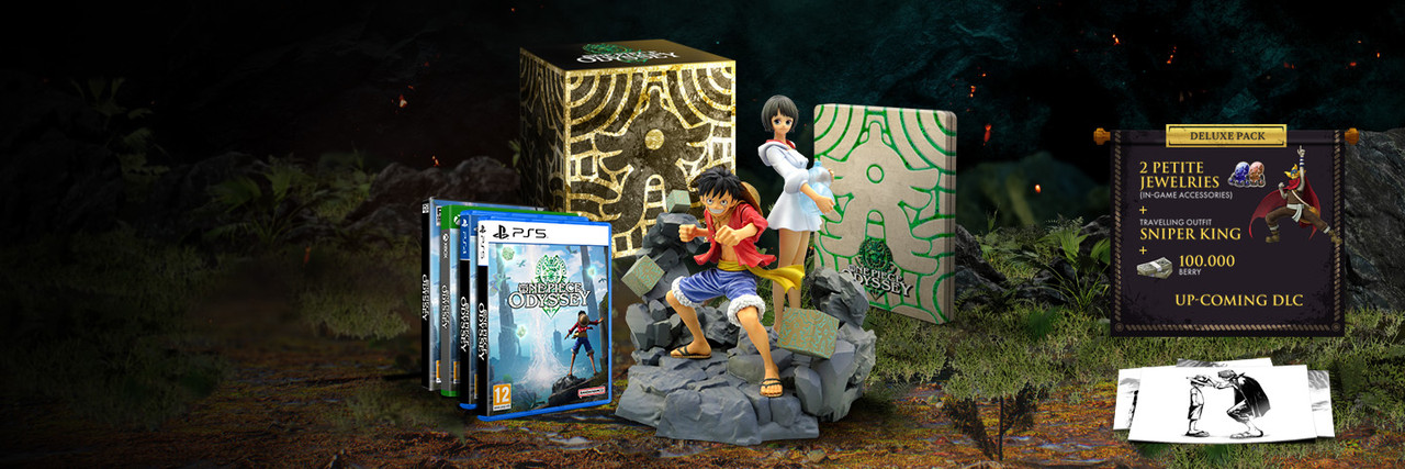 NEW Bandai PS5 ONE PIECE ODYSSEY Asobi Store Special Edition w