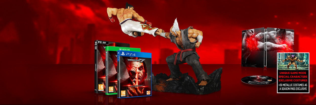 TEKKEN 7 collectors edition - BOXED - gamer - statue