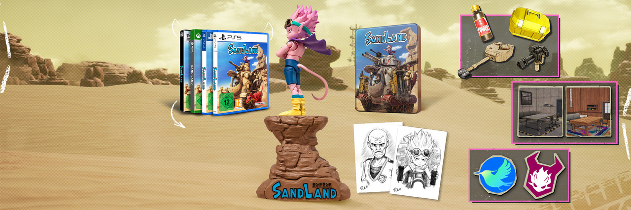 SAND LAND Physical Full Game [PS5] - COLLECTOR'S EDITION EU