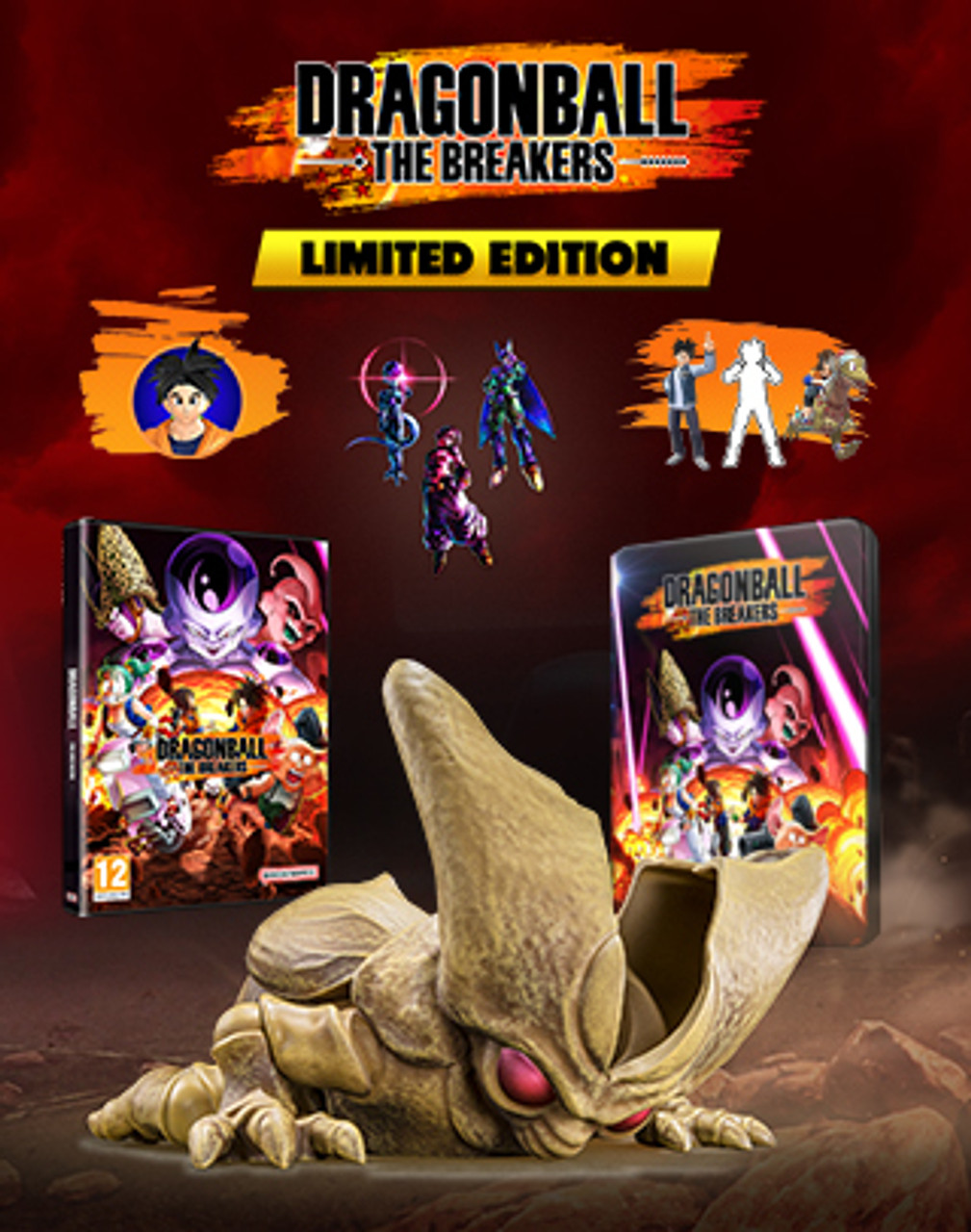 New Dragon Ball Z Super The Breakers Special Edition PS4 Steelbook W/ CODE