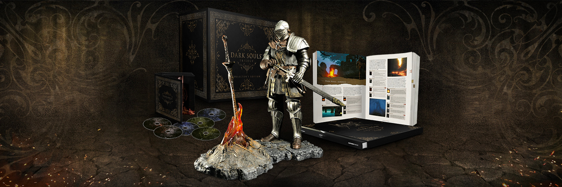 DARK SOULS TRILOGY Physical Full Game [PC] COLLECTOR