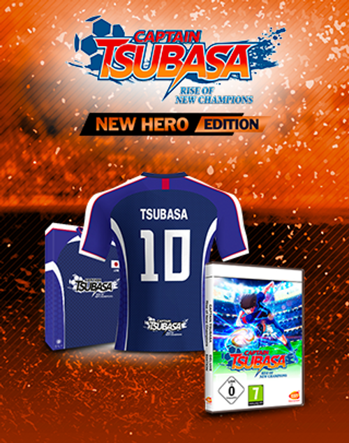 CAPTAIN TSUBASA - NEW HERO EDITION - OFFICIAL JERSEY [PC] - Blue[M]