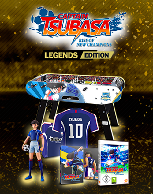 CAPTAIN TSUBASA LEGENDS EDITION - OFFICIAL T-SHIRT NINTENDO SWITCH  - Bleu [S]