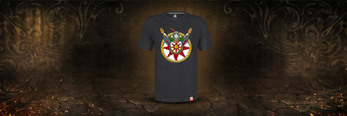 DARK SOULS: SOLAIRE'S PRAYER T-SHIRT - Black[L]