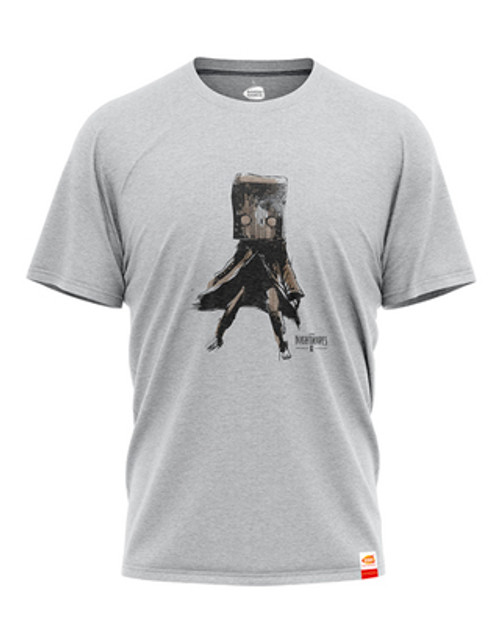 LITTLE NIGHTMARES II - MONO T-SHIRT - Heather Gray[S]