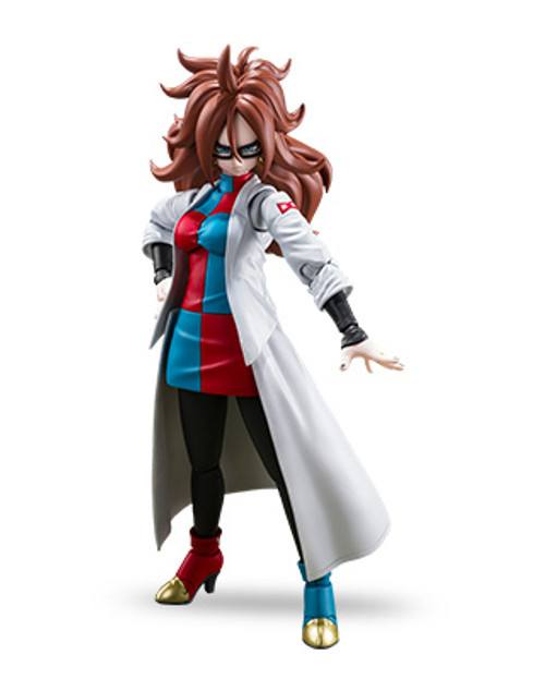 S.H.FIGUARTS ANDROID 21 (LAB COAT) - DRAGON BALL Juegos  Battle Hour - Edición Conmemorativa