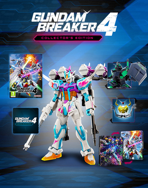 gundam breakers prodotto banner gioco collector's edition