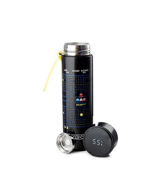 PAC-MAN -  HOT AND COLD THERMAL INSULATED METAL FLASK