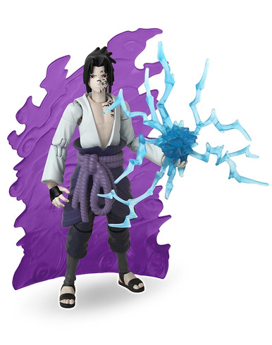 Bandai Namco Ultimate Legends Sasuke Uchiha (Giovane) Statuetta 12,7 Cm | Naruto Shippuden | 27 Punti Di Articolazione | Collezionismo