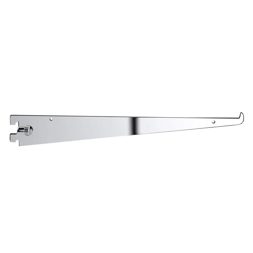 chrome-slotted-shelf-bracket-screw-tightening-oc-displays
