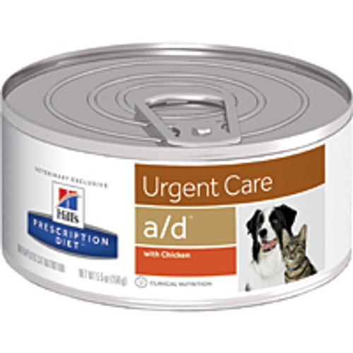 Hills a/d Critical Care Canine/Feline 24/5.5oz cans Chicken Flavor
