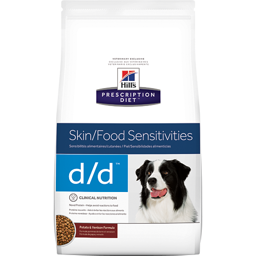 Hills d/d Skin/Food Sensitivities Canine Potato & Venison-Dry 17.6lb