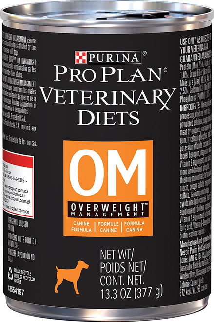 Purina OM Overweight  Management Canine 12/13.3oz