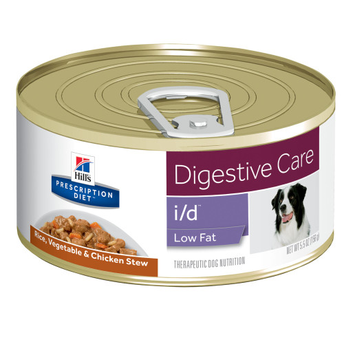 Hills i/d Digestive Care Low Fat Rice, Vegetable and Chicken Stew Canine 24/5.5oz