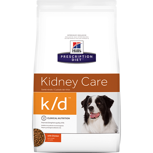 Hills k/d Kidney Care Canine with Chicken - Dry 27.5 lb