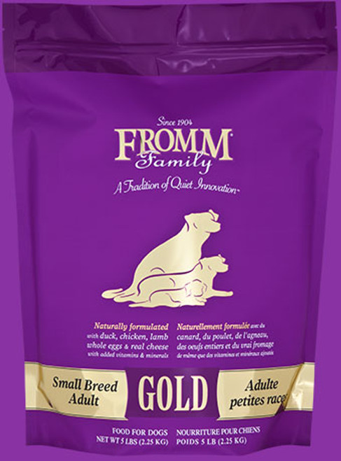 Fromm Gold Adult Small Breed Dog Food - 5lb