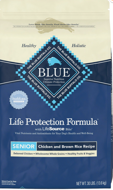 Blue Buffalo Life Protection Senior chicken & Rice 30lb