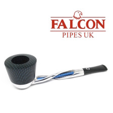 Falcon - Shillelagh (Polished/ Blue) with Carbon Fibre Blue Algiers Bowl