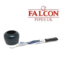 Falcon - Shillelagh (Polished/ Blue) with Carbon Fibre Blue Genoa Bowl