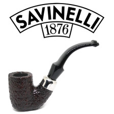 Savinelli - Dry System 620 Rusticated  (6mm Filter) Freestanding