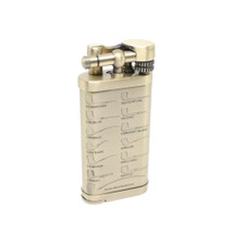 Passatore - Leonard - Gold Flint Pipe Lighter