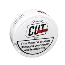 V2 - Cut Titanium White - Chew Tobacco Bags - 13.5g