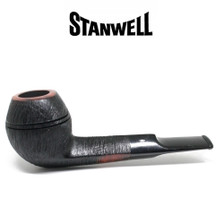 Stanwell - Brushed Black - 32 - Straight Bulldog