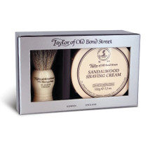Taylor of Old Bond Street - Badger Brush & Sandalwood Shaving Cream Gift Set