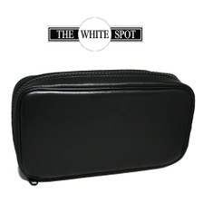 Alfred Dunhill - White Spot - Black Leather Three Pipe Case (PA2007)