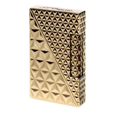 S.T. Dupont - Ligne 2 (Line 2) - Gold Diagonal Fire Head Lighter