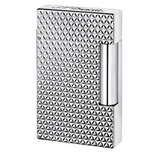 S.T. Dupont - Ligne 2 (Line 2) - Full Fire head Palladium Finish Lighter