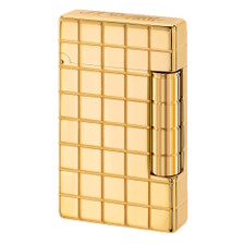 S.T. Dupont - Initial - Grid Square Golden Bronze Lighter