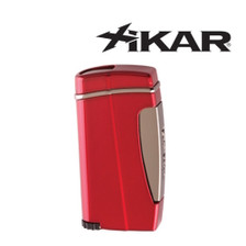 Xikar - Executive II Single Jet Flame Lighter - Red