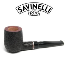 Savinelli -  Gaius Rusticated Pipe - 141 - 6mm Filter
